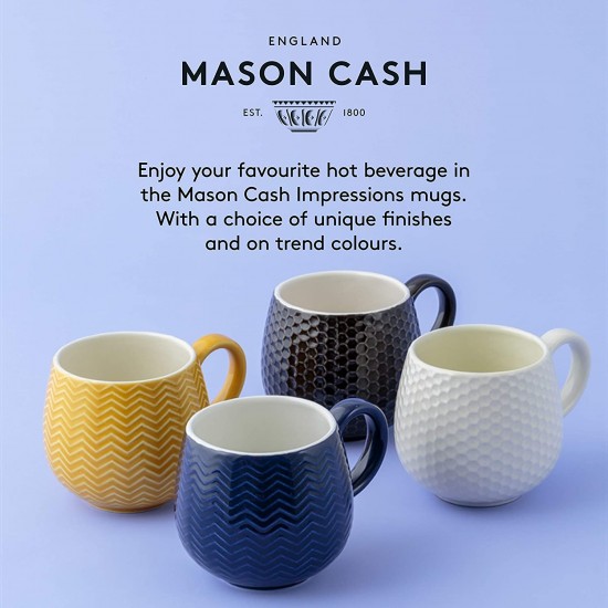 Κούπα κεραμική ώχρα Impressions 350ml Mason Cash