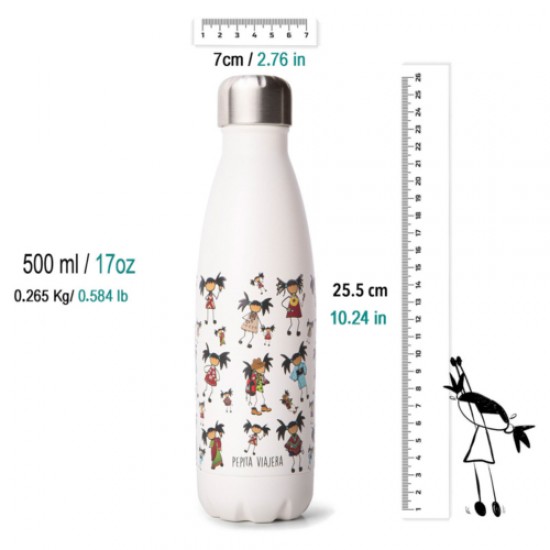 Θερμός μπουκάλι 500ml Pepita of the world 