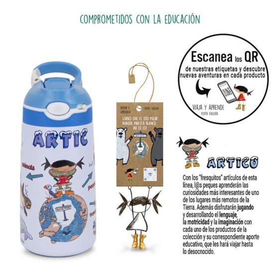 Θερμός μπουκάλι 400ml Arctic Pepita