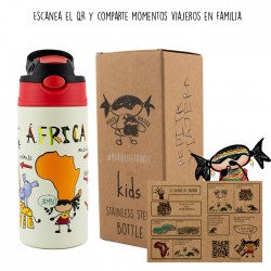 Θερμός μπουκάλι 400ml World Places Africa Pepita