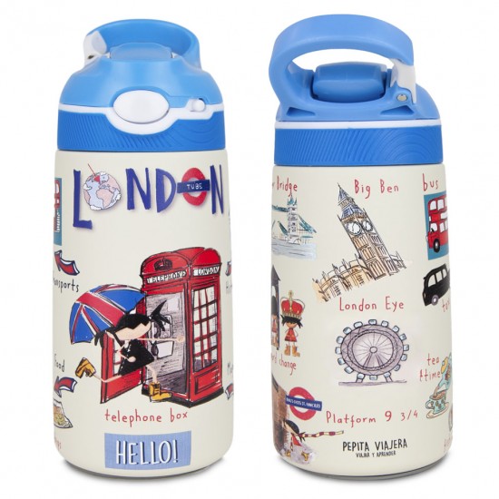 Θερμός μπουκάλι 400ml London Pepita