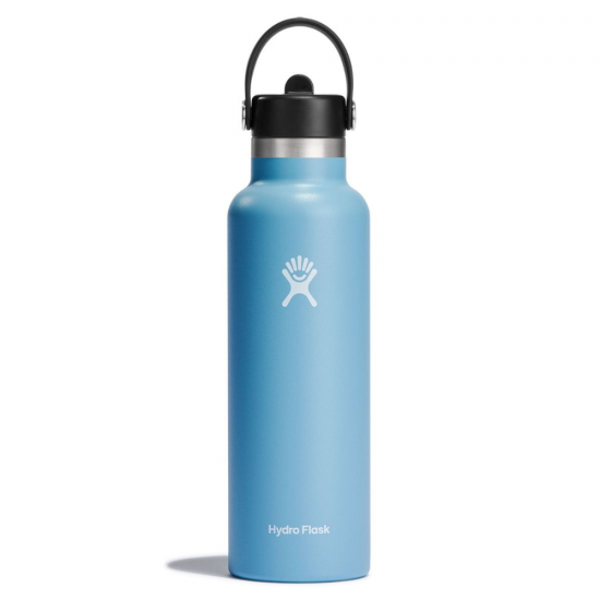 Hydro Flask  Standard Mouth with Flex Straw Cap 0.6L Γαλάζιο