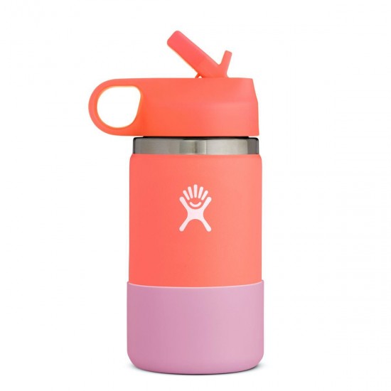 Hydro Flask Kids Wide Mouth 0.35L Ροδακινί