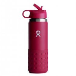 Hydro Flask Kids Wide Mouth 0.6L Φούξια