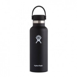 Hydro Flask Standard Mouth 0.5L Μαύρο