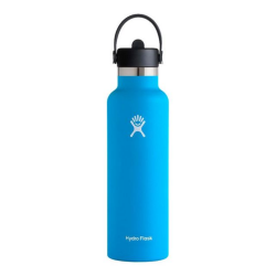 Hydro Flask Standard Mouth with Flex Straw Cap 0.6L Γαλάζιο