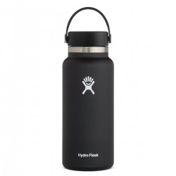 Hydro Flask Wide Mouth 1L Μαύρο