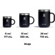 Hydro Flask Coffee Mug 0.17L Μαύρο