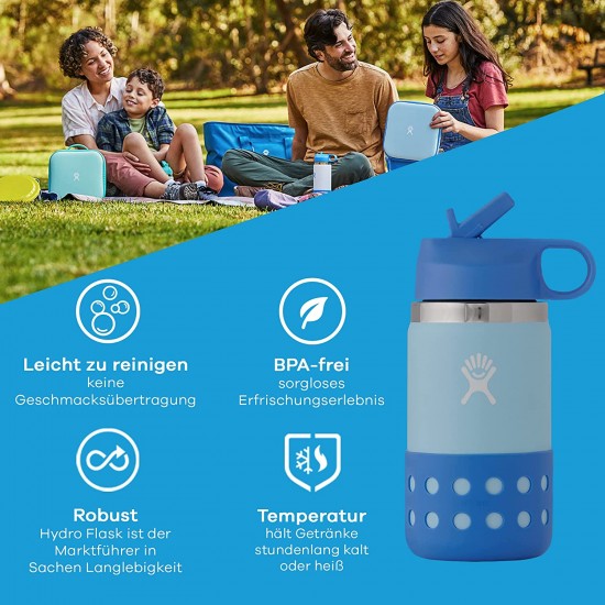 Hydro Flask Kids Wide Mouth 0.35L Μπλε