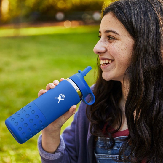 Hydro Flask Kids Wide Mouth 0.6L Φούξια