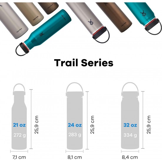 Hydro Flask Lightweight Wide Mouth Trail Series1L Γκρι