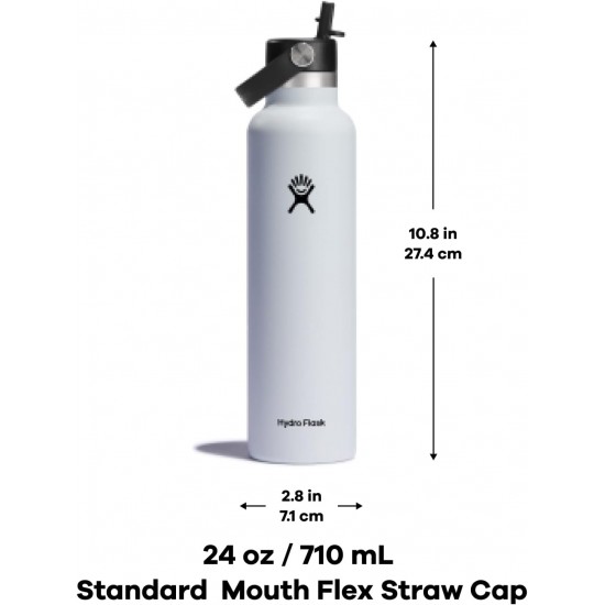 Hydro Flask Standard Flex Straw Cap 0.7L Μαύρο