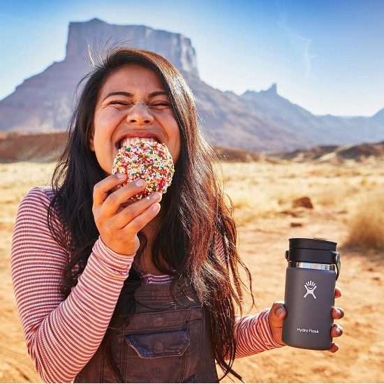 Hydro Flask wide mouth 0.35L Λευκό