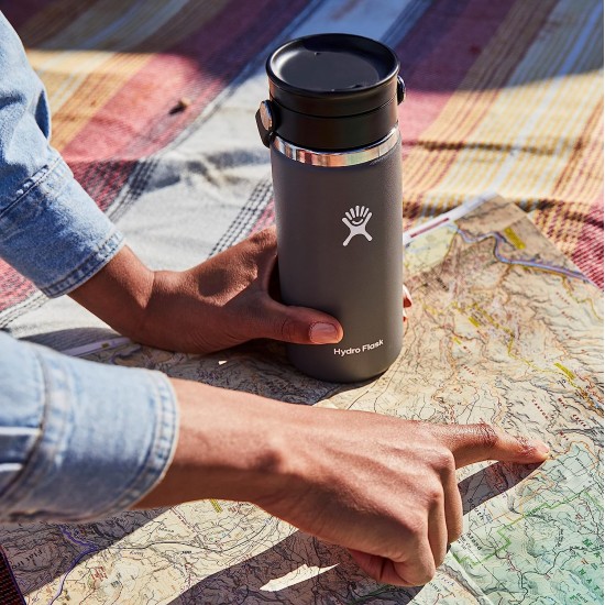 Hydro Flask Wide Mouth 0.5L Ροζ