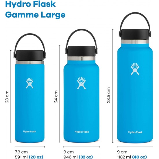 Hydro Flask Wide Mouth 0.6L Πράσινο