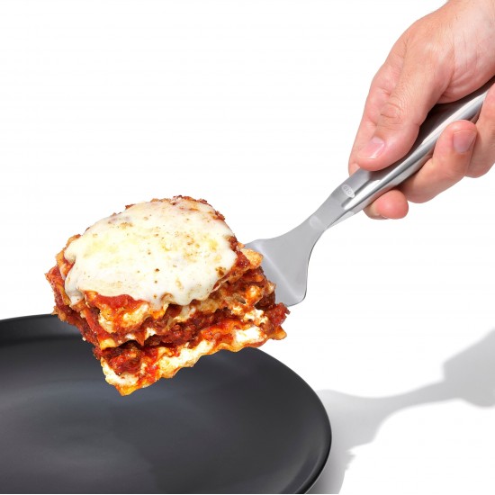 OXO Σπάτουλα Ανοξείδωτη Lasagna Turner Ασημί